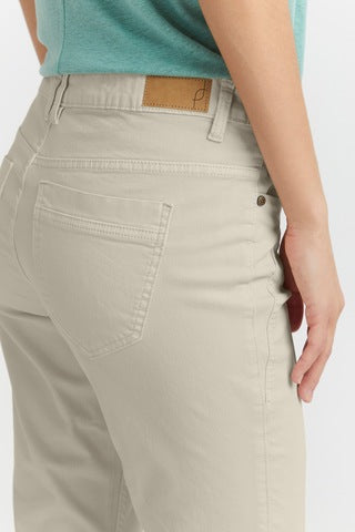 Capri Pant in Birch Beige by Fransa