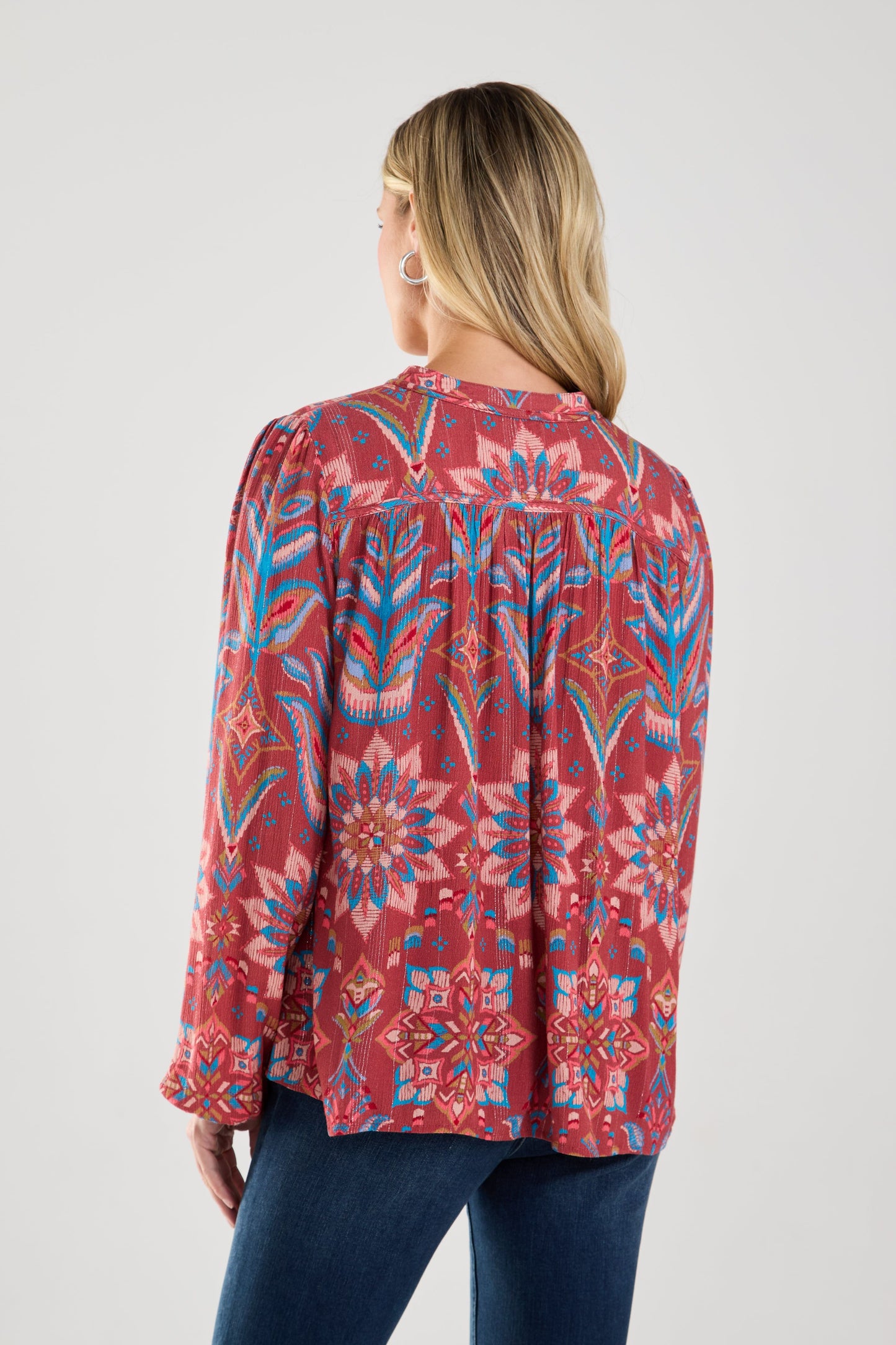 Boho Long Sleeve Blouse by French Dressing Jeans