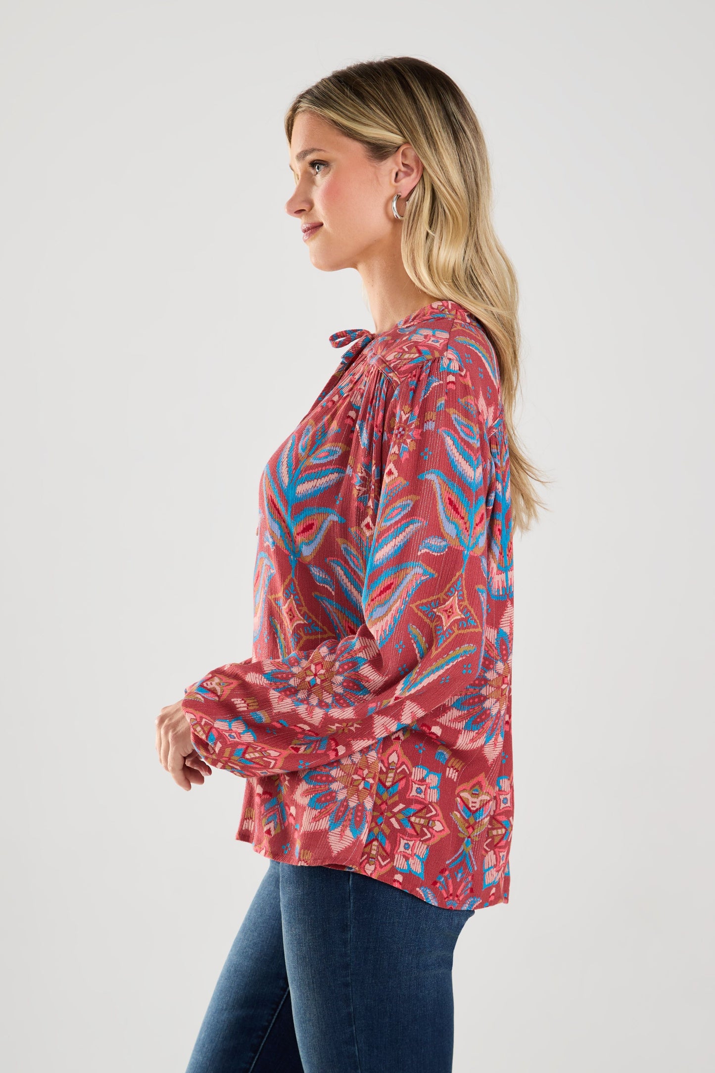 Boho Long Sleeve Blouse by French Dressing Jeans