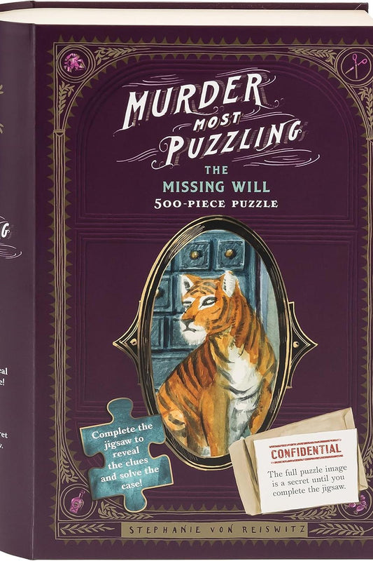 Murder Most Puzzling: The Missing Will (500-Piece Puzzle)