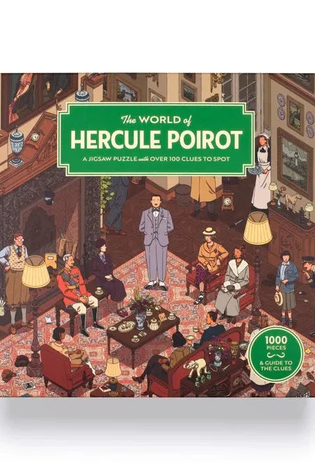 The World of Hercule Poirot 1000 Piece Jigsaw Puzzle