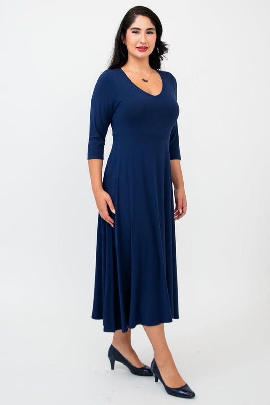 Soul Dress in Indigo Bamboo