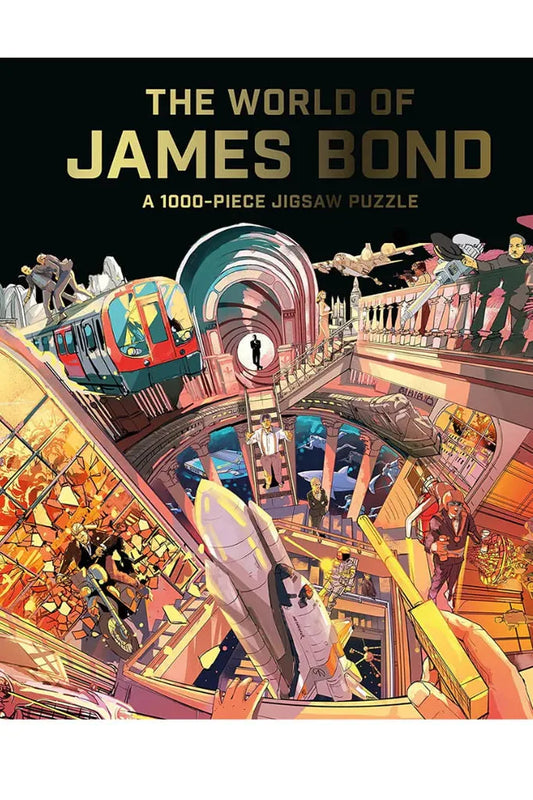 The World Of James Bond (1000 Piece Puzzle)