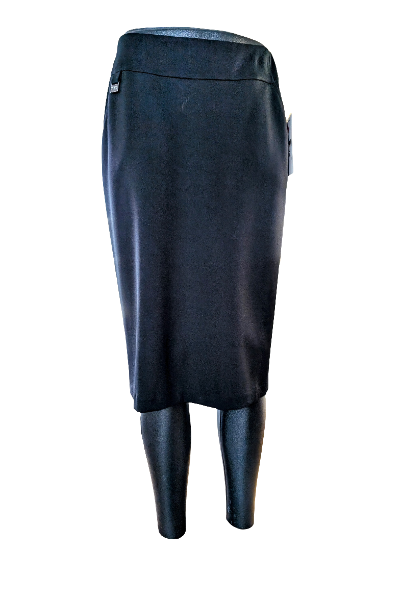 Petite Pencil Skirt in Black by Lasania 715P